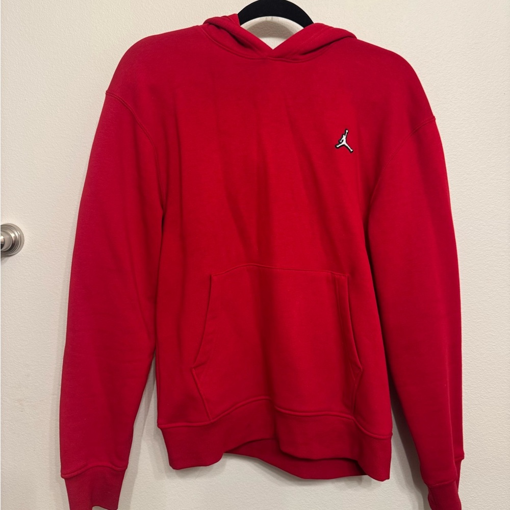 Jordan Men's Bright Red Pullover Hoodie